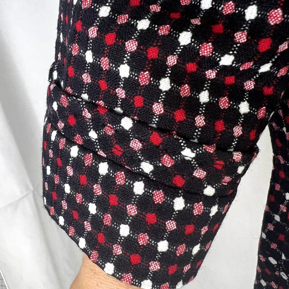 OBR Cropped Dotted Short Sleeve Blazer Women's Size XS - Picture 8 of 14